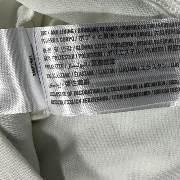 Hollister Size S Spaghetti Strap Pleated Cropped Tank Top Polka Dot Barbiecore - Picture 6 of 6